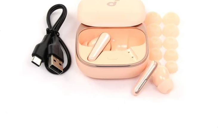 ANKER SOUNDCORE LIBERTY 5 PRECISION NOISE CANCELLING WITH SUPERIOR VOICE REDUCTION PINK A3957H51 thumbnail 7