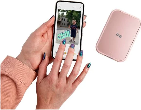 CANON Ivy 2 PORTABLE PHOTO PRINTER ROSE GOLD EZ2-6061 thumbnail 3