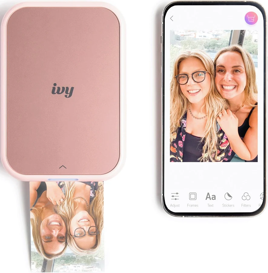 CANON Ivy 2 PORTABLE PHOTO PRINTER ROSE GOLD EZ2-6061 thumbnail 2
