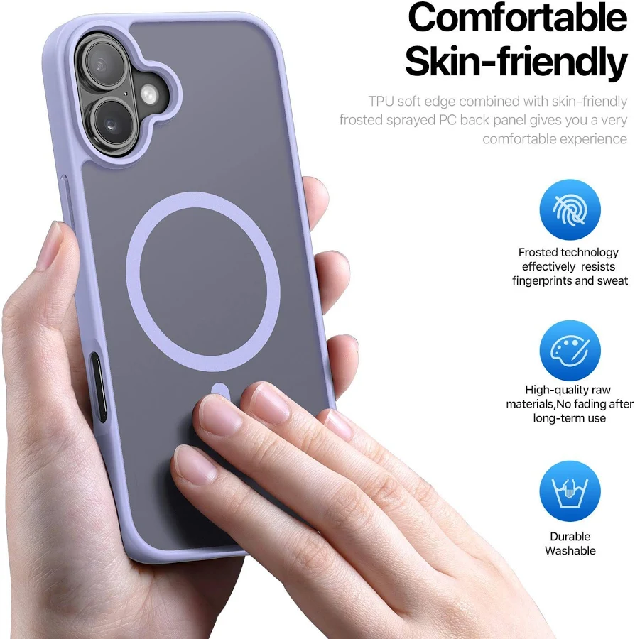 DUXDUCIS IPHONE 17 YIND CASE LIGHT PURPLE YIND0138 thumbnail 3