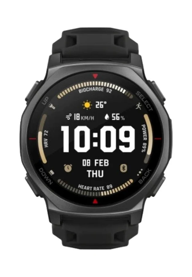 AMAZFIT T-REX 3 PRO 48MM SMART WATCH TACTICAL BLACK A2444 thumbnail 7