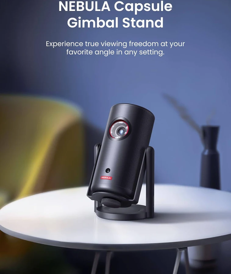 ANKER NEBULA CAPSULE GIMBAL STAND BLACK D0719111 thumbnail 3