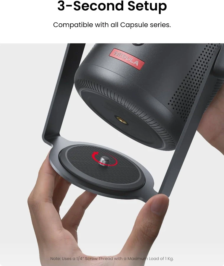 ANKER NEBULA CAPSULE GIMBAL STAND BLACK D0719111 thumbnail 2