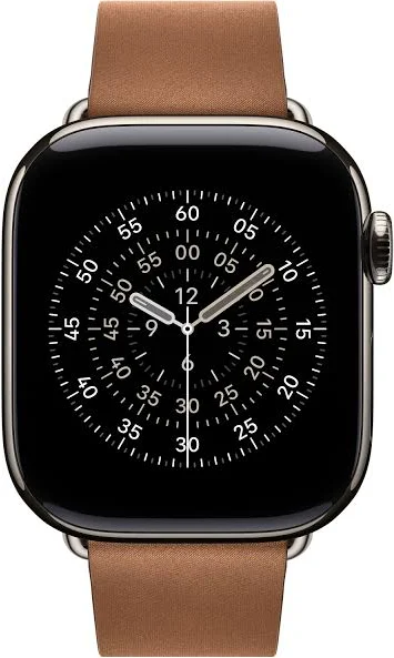 BLUPEBBLE APPLE WATCH STRAP ULTRA AND SERIES 11 ORLEN SERIES 49/45/44/42MM CHOCOLATE BP-ORLEN-CH thumbnail 2
