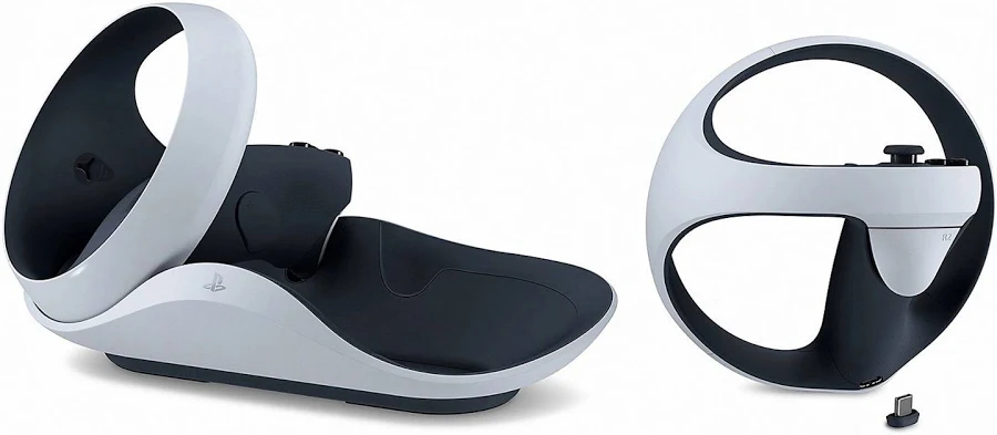SONY PLAY STATION VR2 SENSE CONTROLLER CHARGING STATION CFI-ZSS1 thumbnail 2