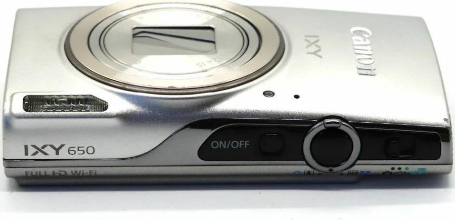 CANON IXY 650M COMPACT DIGITAL CAMERA SILVER CX0-7505 thumbnail 10