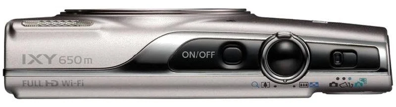 CANON IXY 650M COMPACT DIGITAL CAMERA SILVER CX0-7505 thumbnail 5