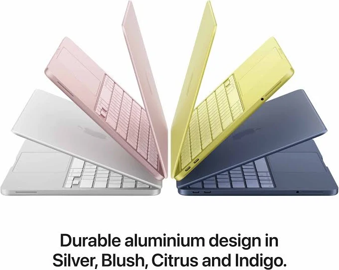 APPLE MACBOOK NEO 13-INCH A18 PRO CHIP 6 CORE CPU 5 CORE GPU 8GB 512GB SSD TOUCH ID ARB CITRUS MHFE4 thumbnail 7