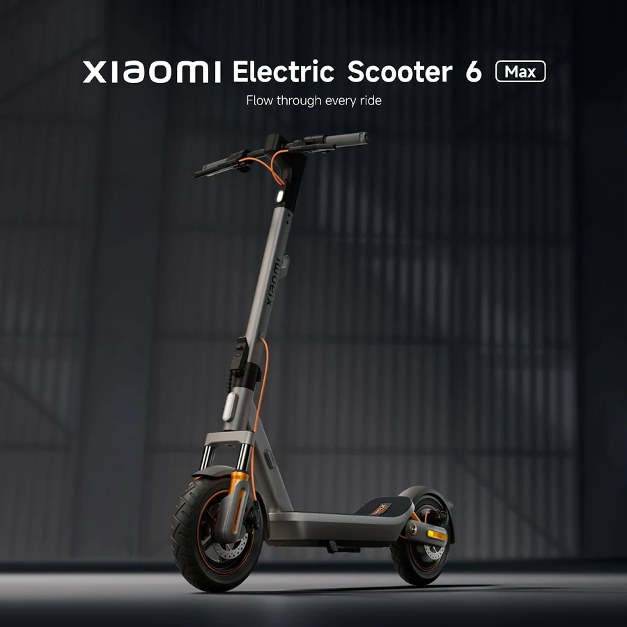MI XIAOMI ELECTRIC SCOOTER 6 MAX GREY DDHBC06XB thumbnail 6