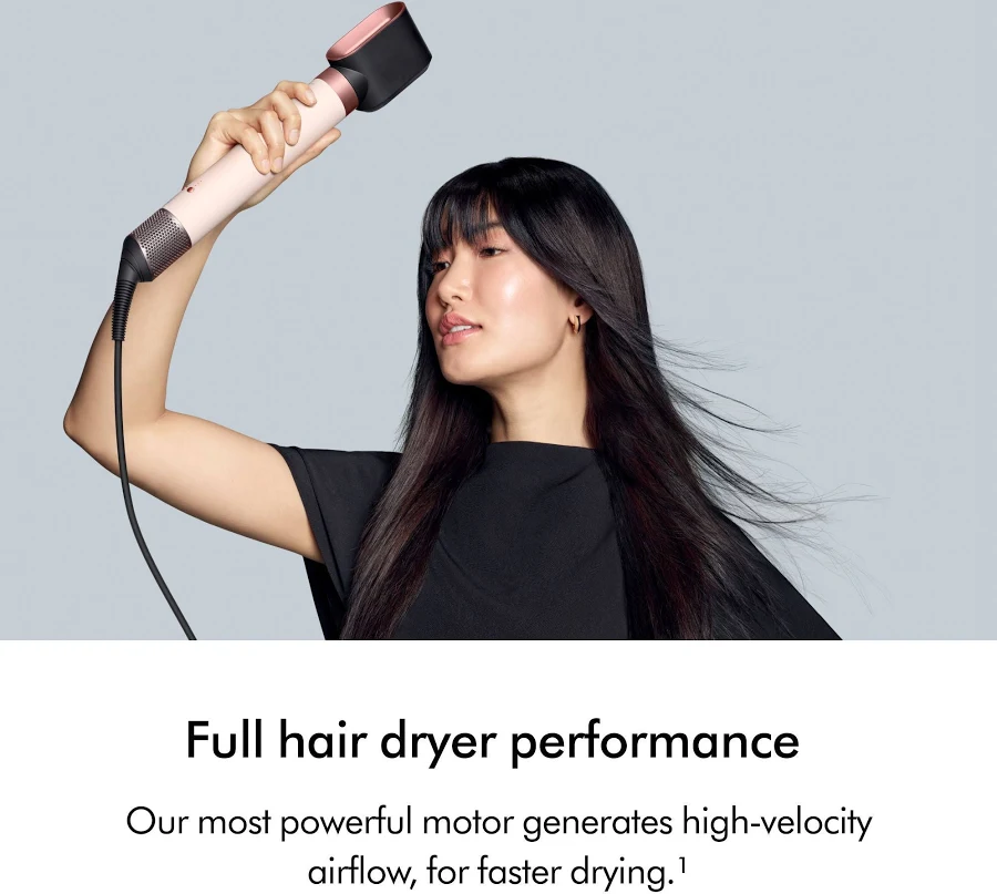 DYSON AIRWRAP MULTI STYLER AND DRYER STRAIGHT WAVY CERAMIC PINK ROSE GOLD HS08 CPRG thumbnail 10