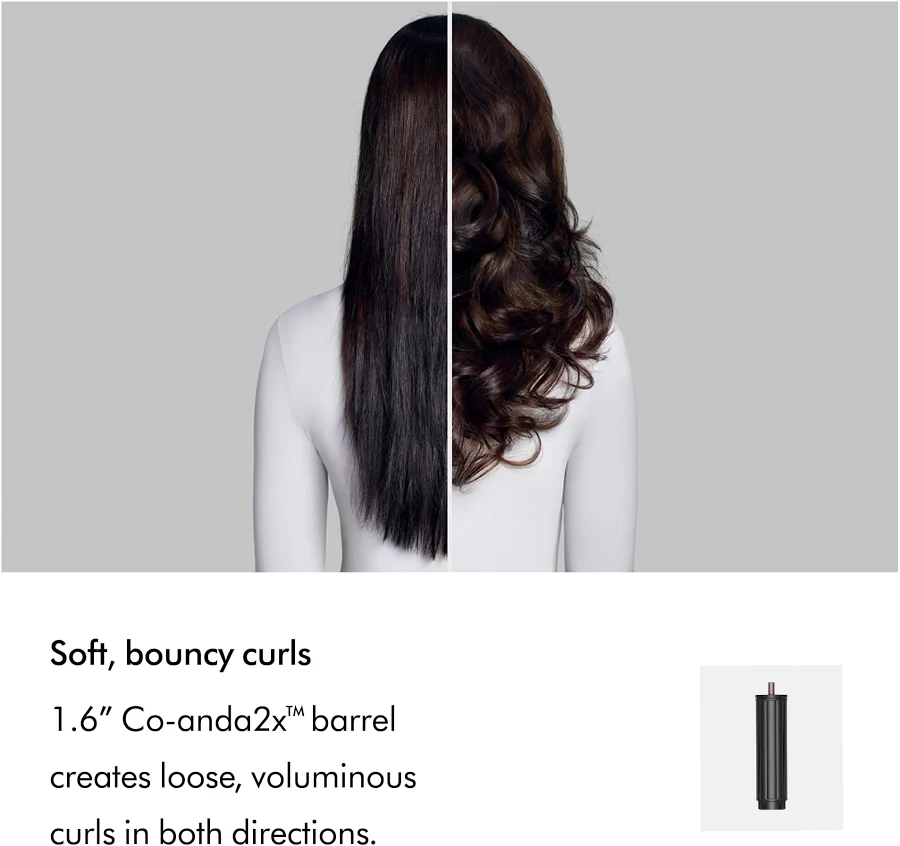 DYSON AIRWRAP MULTI STYLER AND DRYER STRAIGHT WAVY CERAMIC PINK ROSE GOLD HS08 CPRG thumbnail 7