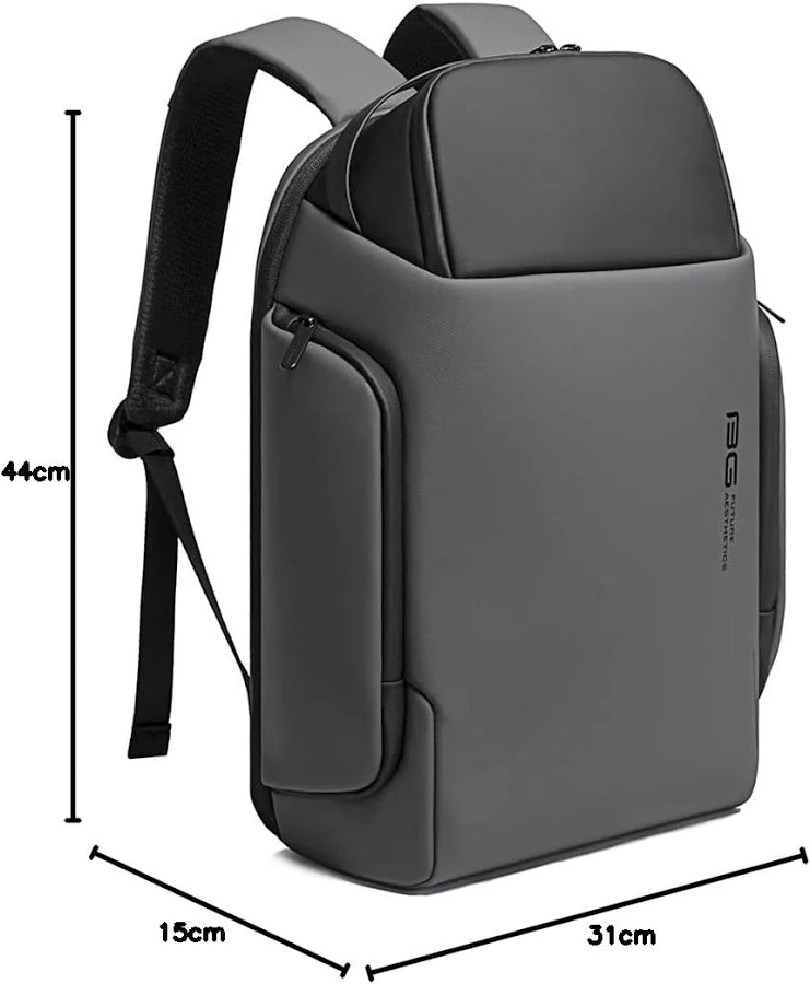BANGE BACKPACK GRAY BG-7277-15 thumbnail 3