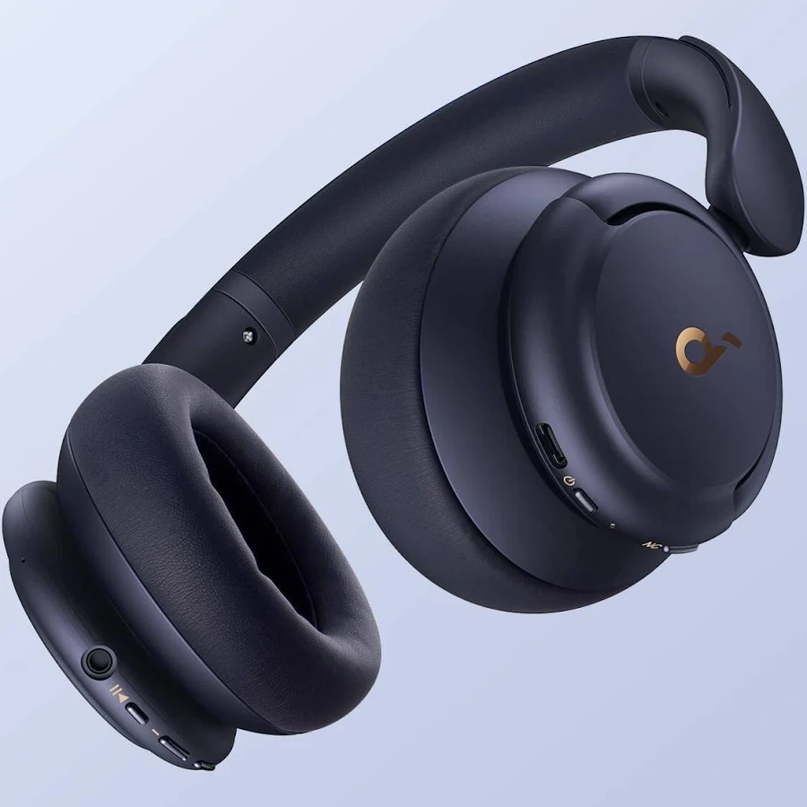 ANKER SOUNDCORE Q30 WIRELESS NOISE CANCELLING HEADSET BLUE A3028033 thumbnail 4