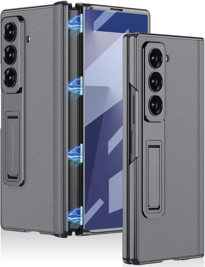 GADGETS SAMSUNG GALAXY Z FOLD 7 STANDING CASE ROYAL GRAY thumbnail 6