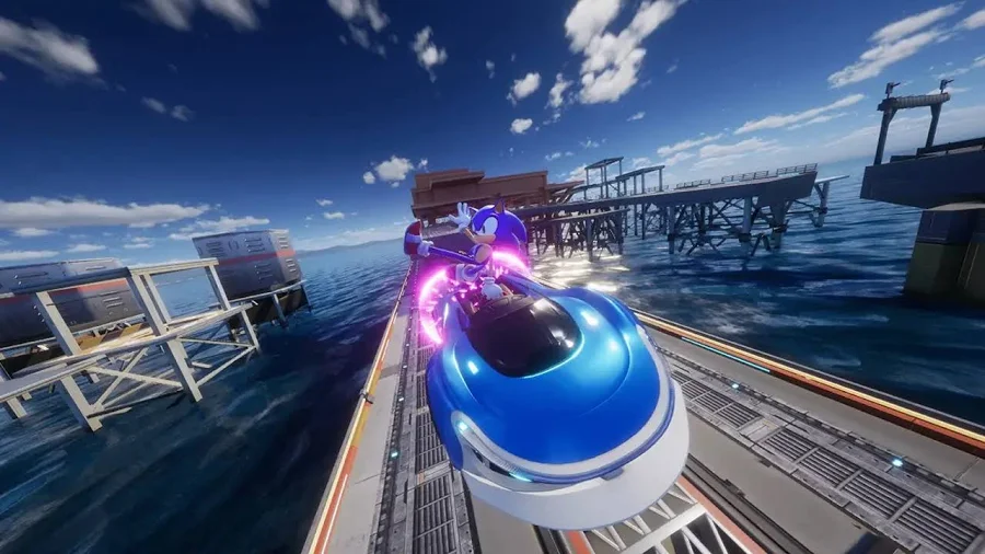 NINTENDO SWITCH 2 SONIC RACING CROSSWORLD GAME ENGLISH thumbnail 8
