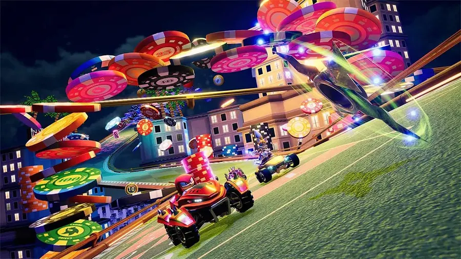 NINTENDO SWITCH 2 SONIC RACING CROSSWORLD GAME ARABIC thumbnail 2