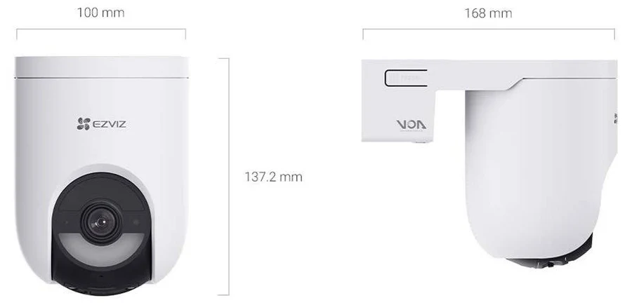 EZVIZ SMART HOME BATTERY 4MP CAMERA HB8 LITE CS-HB8C thumbnail 5