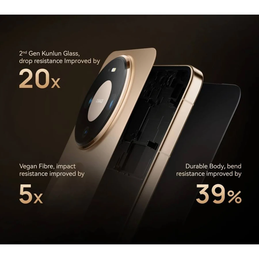 HUAWEI MATE 80 PRO 16GB 512GB GOLD thumbnail 6