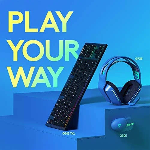 LOGITECH G305 LIGHTSPEED WIRELESS GAMING MOUSE BLUE 910-006014 thumbnail 9