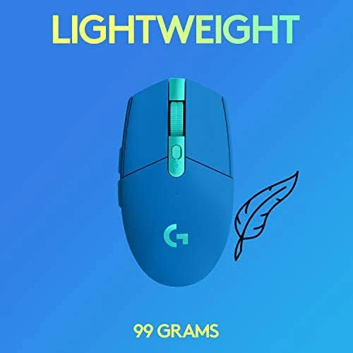 LOGITECH G305 LIGHTSPEED WIRELESS GAMING MOUSE BLUE 910-006014 thumbnail 6