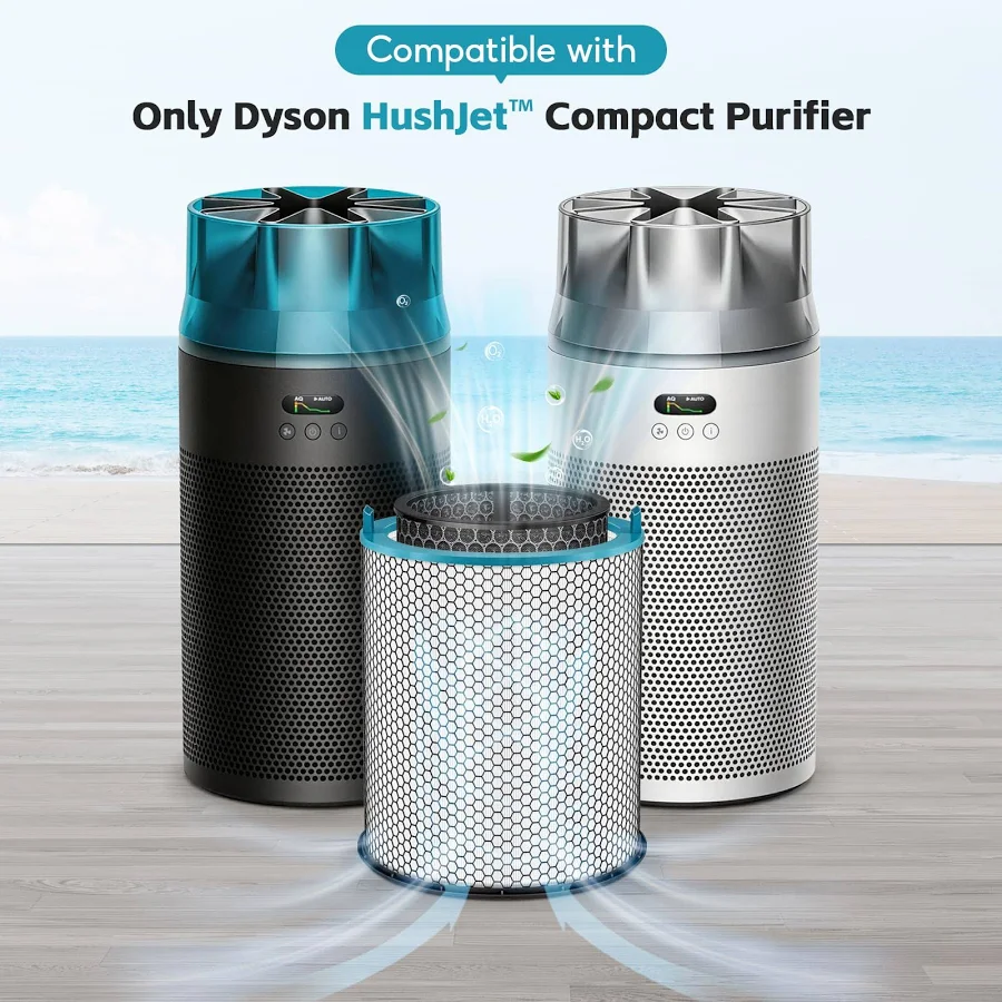 REPLACEMENT FILTER FOR DYSON HUSHJET COMPACT PURIFIER HJ10 thumbnail 3