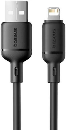 BASEUS SILKY USB TO TYPE C 100W CABLE 2M CLUSTER BLACK thumbnail 5