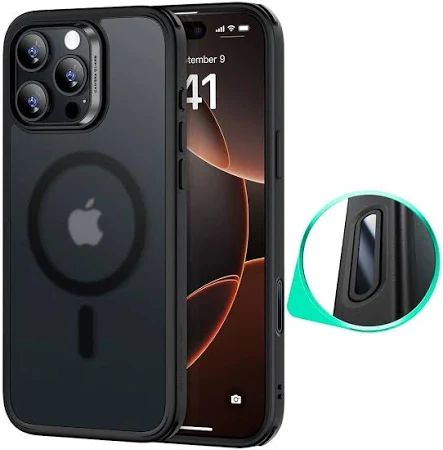 ESR IPHONE 16 PRO MAX MAGSAFE CLASSIC SERIES HYBRID CASE FROSTED BLACK thumbnail 6