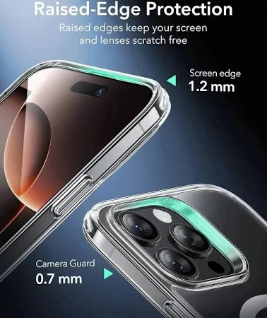 ESR IPHONE 16 PRO MAX MAGSAFE CLASSIC SERIES HYBRID CASE FROSTED BLACK thumbnail 3