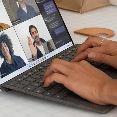 MICROSOFT SURFACE PRO KEYBOARD WITH PEN STORAGE ARABIC PLATINUM 8XA-00251 thumbnail 4