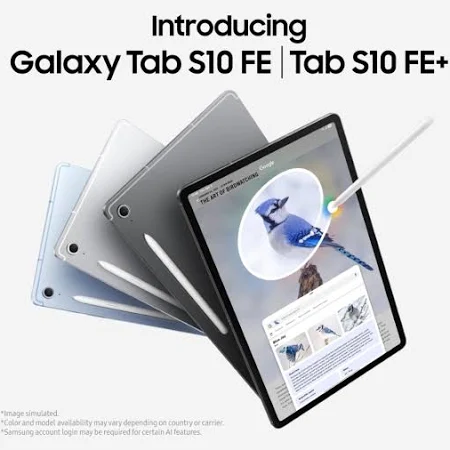 SAMSUNG GALAXY TAB S10 FE PLUS 12GB 256GB WIFI GRAY SM-X620 thumbnail 2