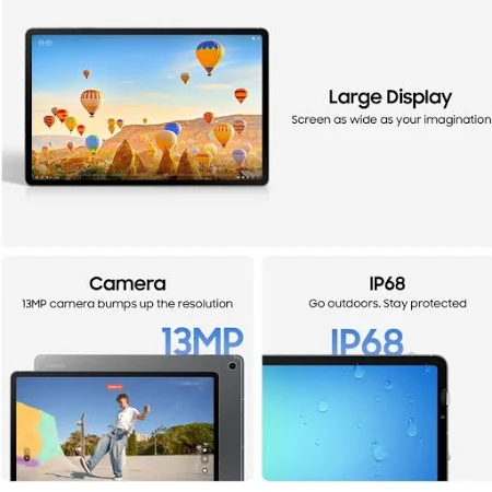 SAMSUNG GALAXY TAB S10 FE PLUS 12GB 256GB WIFI GRAY SM-X620 thumbnail 3