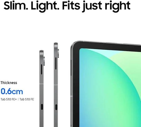 SAMSUNG GALAXY TAB S10 FE PLUS 12GB 256GB WIFI GRAY SM-X620 thumbnail 10