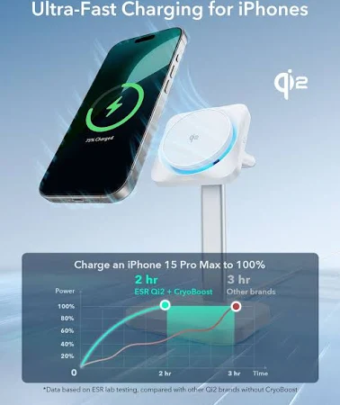 ESR HALOLOCK 2 IN 1 MAGNETIC WIRELESS CHARGER thumbnail 7