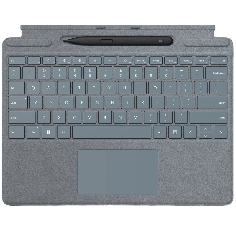 MICROSOFT SURFACE PRO 8/9 SIGNATURE KEYBOARD WITH SLIM PEN 2 ICE BLUE 8X6-00054