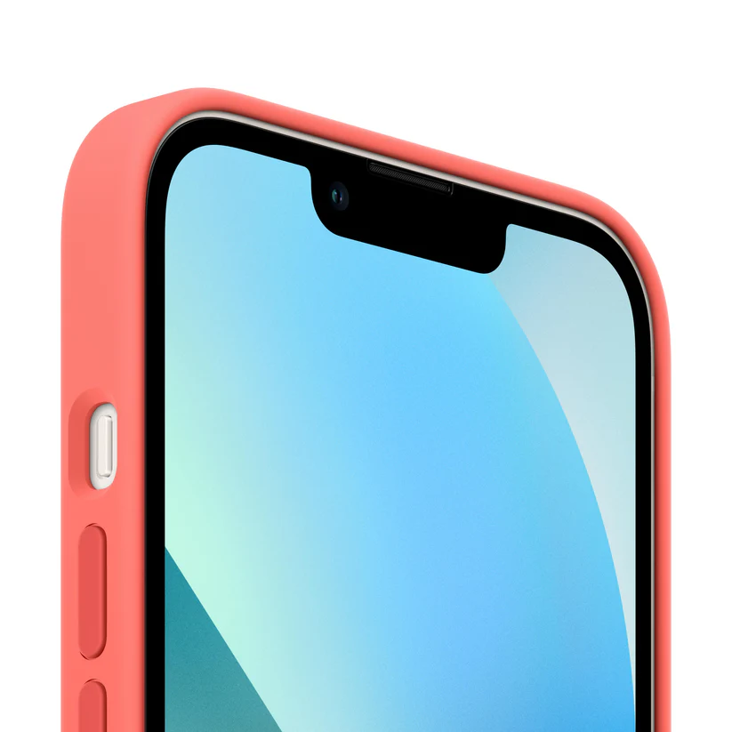 APPLE IPHONE 13 SILICONE CASE WITH MAGSAFE PINK POMELO MM253 thumbnail 3