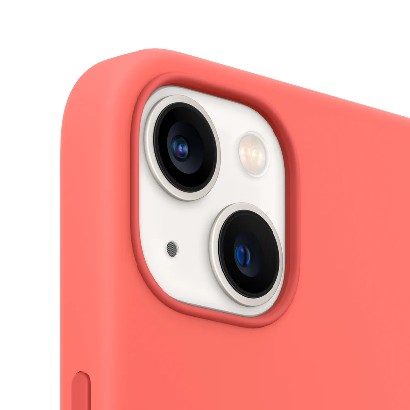 APPLE IPHONE 13 SILICONE CASE WITH MAGSAFE PINK POMELO MM253 thumbnail 4