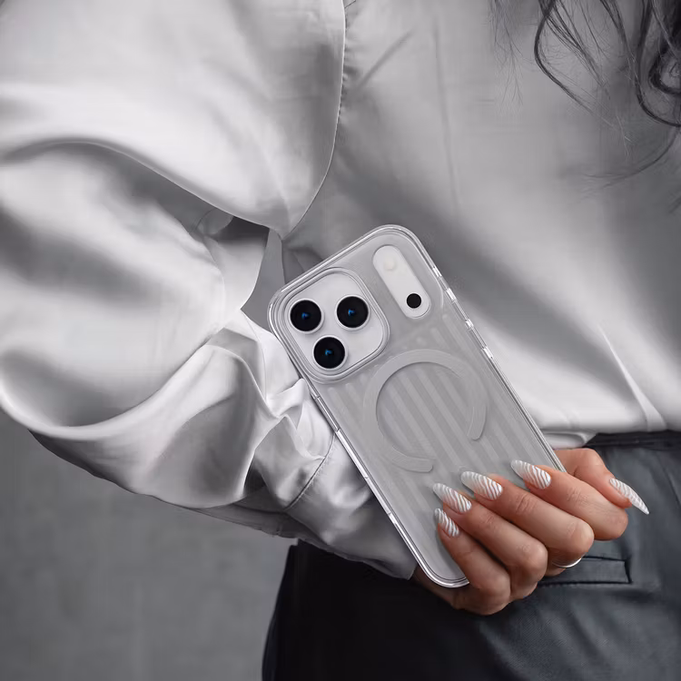 LEVELO CABIN IPHONE 17 PRO MAX ELITE MAGSAFE CASE SILVER STONE LVLCBN17PMSLST thumbnail 2