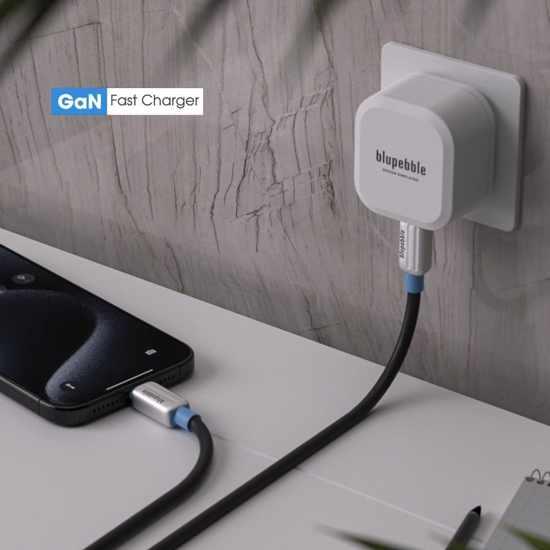 BluPebble Single Port PD GaN Fast Charging Charger 30W thumbnail 6