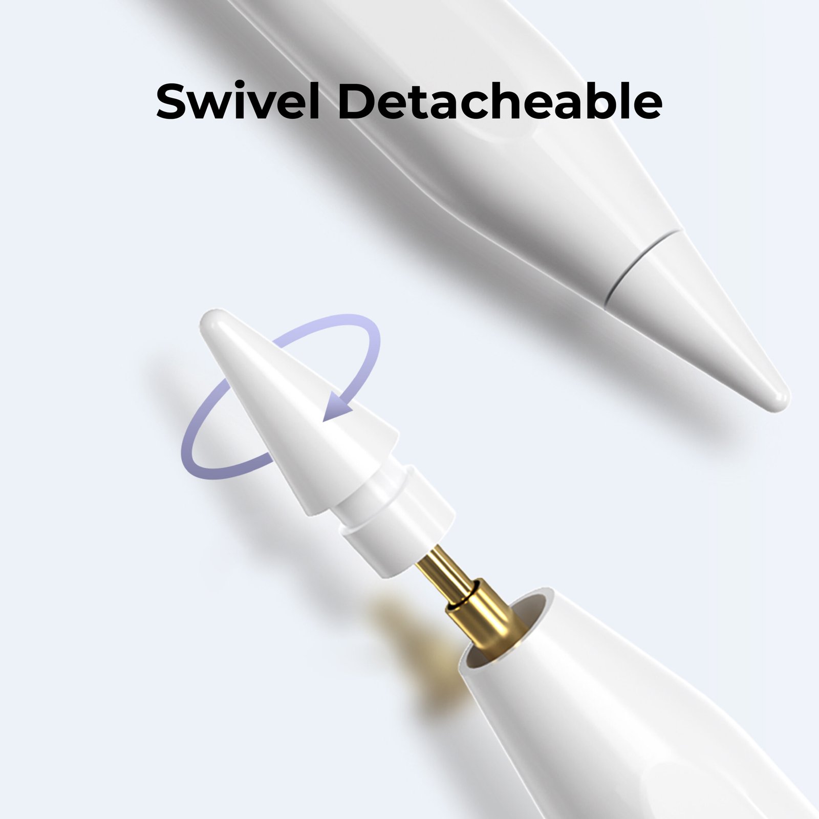 BLUPEBBLE SKETCH PRO STYLUS PENCIL WHITE BP-SKETCHPRO-WH thumbnail 8