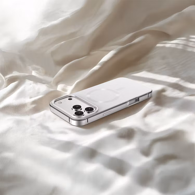 LEVELO OPULIS IPHONE 17 PRO MAX MAGSAFE FROSTED CASE SILVERSTONE LVLOPU17PMSLST thumbnail 8