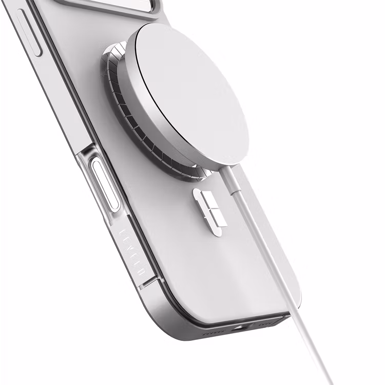 LEVELO OPULIS IPHONE 17 PRO MAX MAGSAFE FROSTED CASE SILVERSTONE LVLOPU17PMSLST thumbnail 3