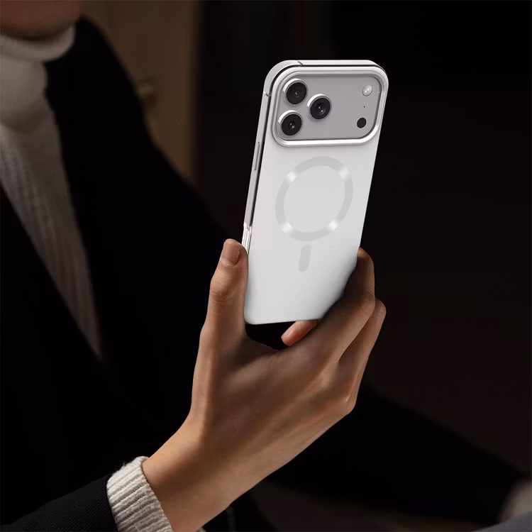 LEVELO OPULIS IPHONE 17 PRO MAX MAGSAFE FROSTED CASE SILVERSTONE LVLOPU17PMSLST thumbnail 7