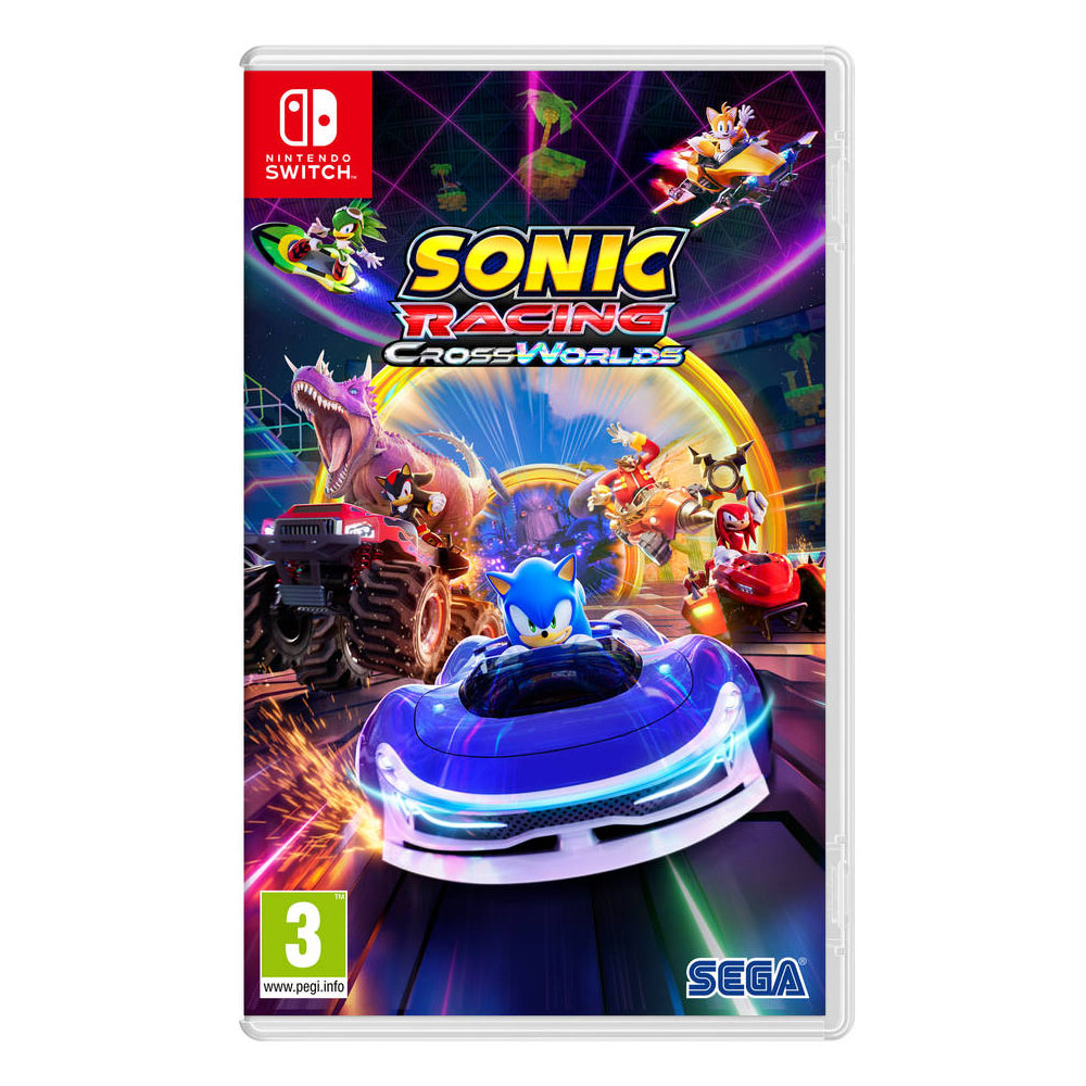NINTENDO SWITCH 2 SONIC RACING CROSSWORLD GAME ARABIC