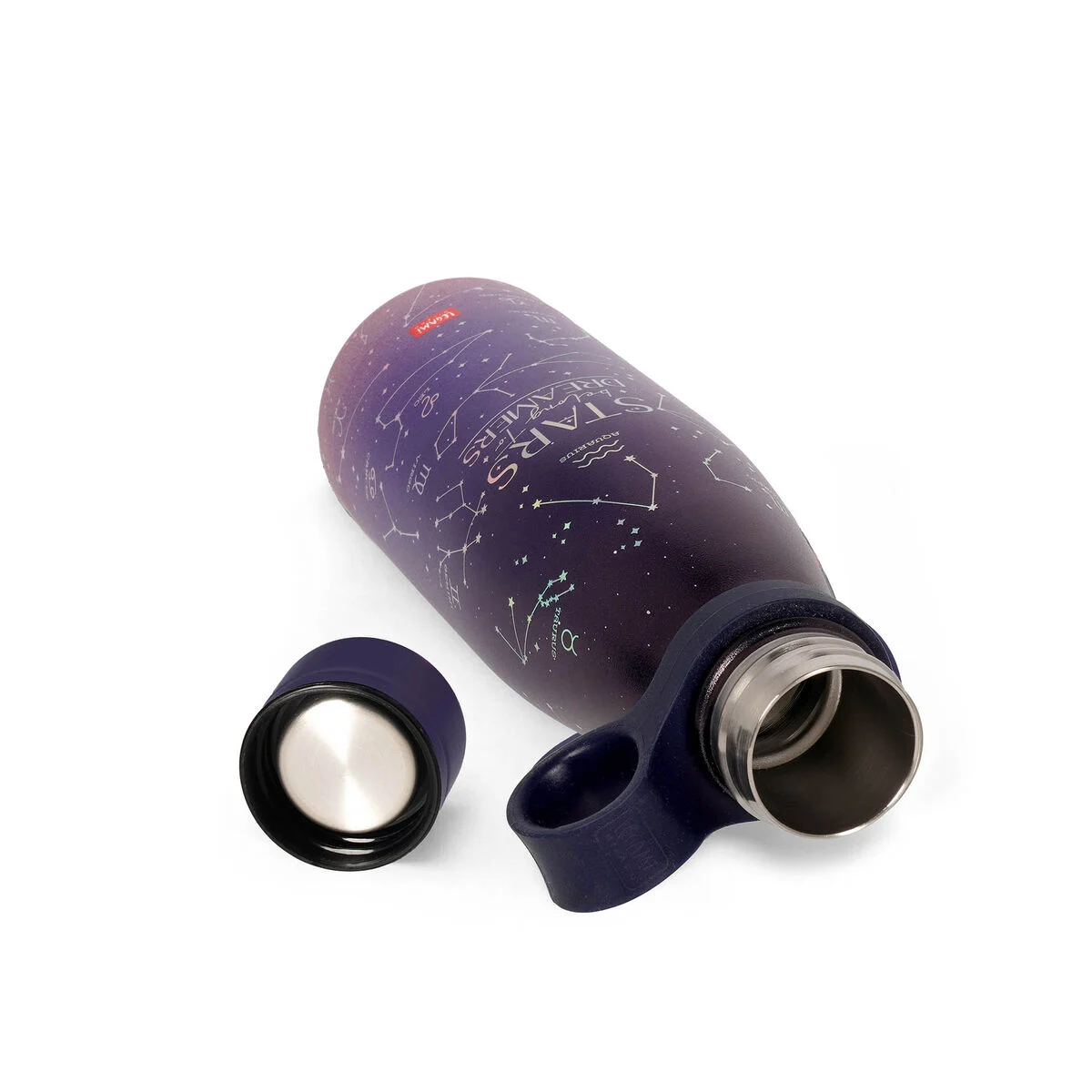 LEGAMI HOT AND COLD VACCUM BOTTLES STARSBELONG TO DREAMERS 500ML PURPLE thumbnail 3