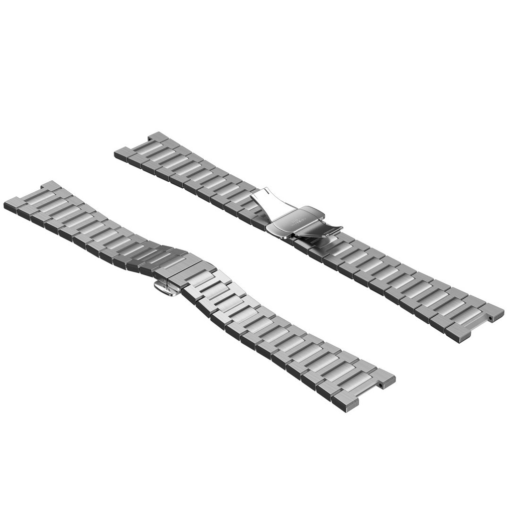 LEVELO ROYAL APPLE WATCH ULTRA STAINLESS STEEL BAND 49MM SILVER thumbnail 2