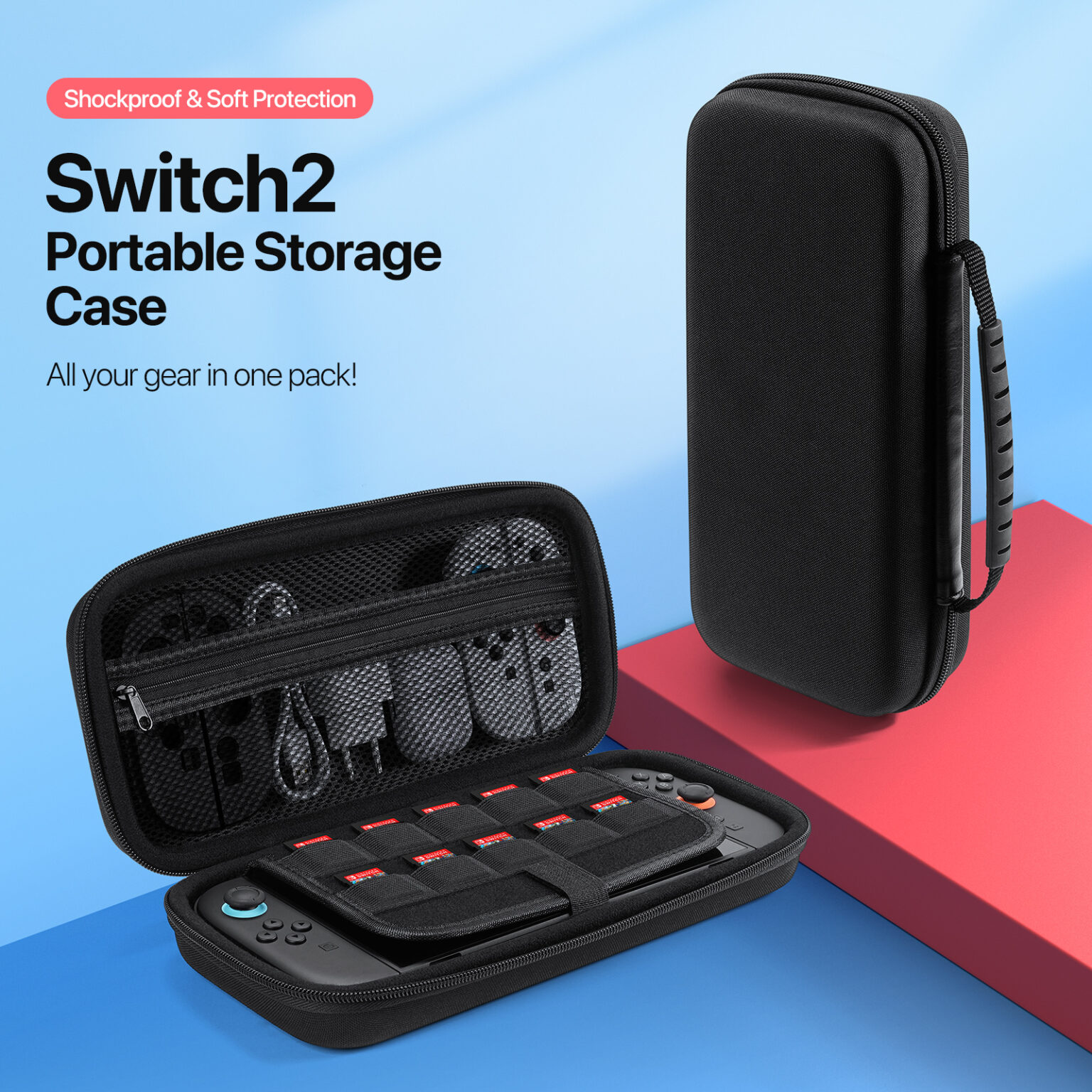DUXDUCIS NINTENDO SWITCH 2 ORGANISER CASE SWITCH0002 thumbnail 3