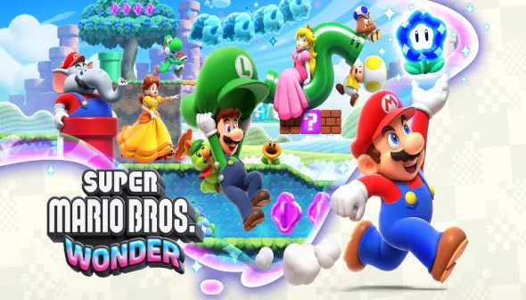 NINTENDO SWITCH SUPER MARIO BROS WONDER GAME CD