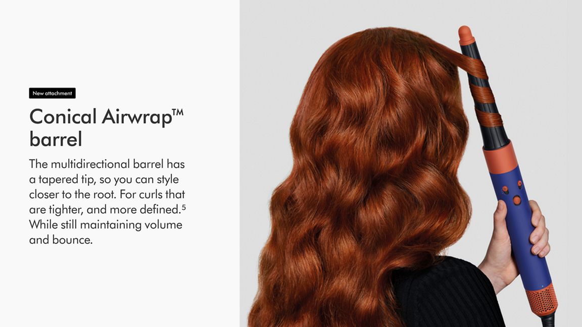 DYSON AIRWRAP I.D MULTI STYLER AND DRYER STRAIGHT+WAVY AMBER SILK HS08 thumbnail 7