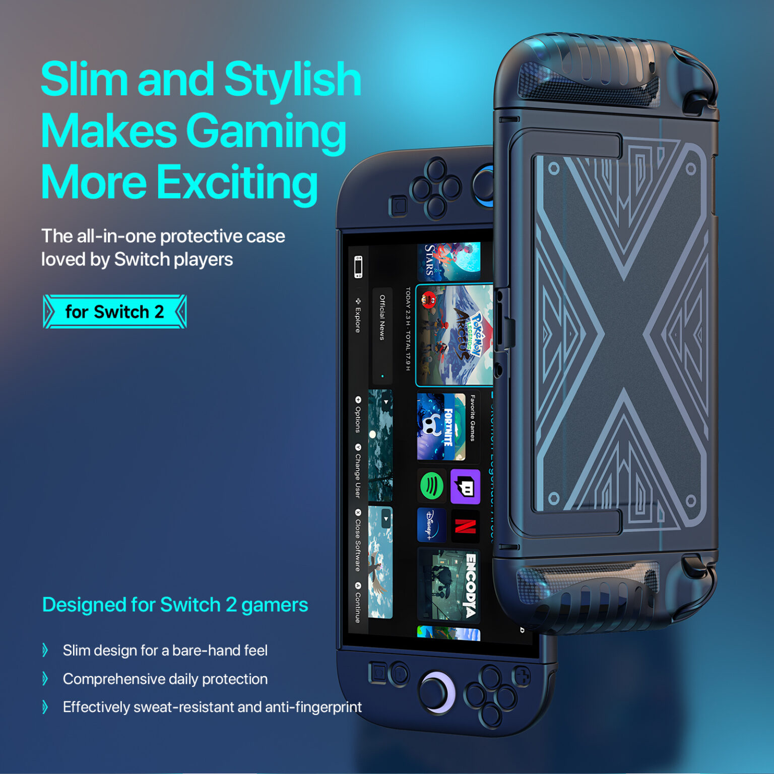 DUXDUCIS NINTENDO SWITCH 2 CASE SWITCH0003 thumbnail 9