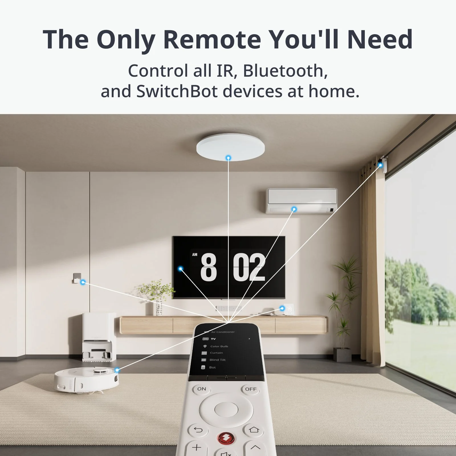 SwitchBot Universal Remote - White W4600000 thumbnail 2